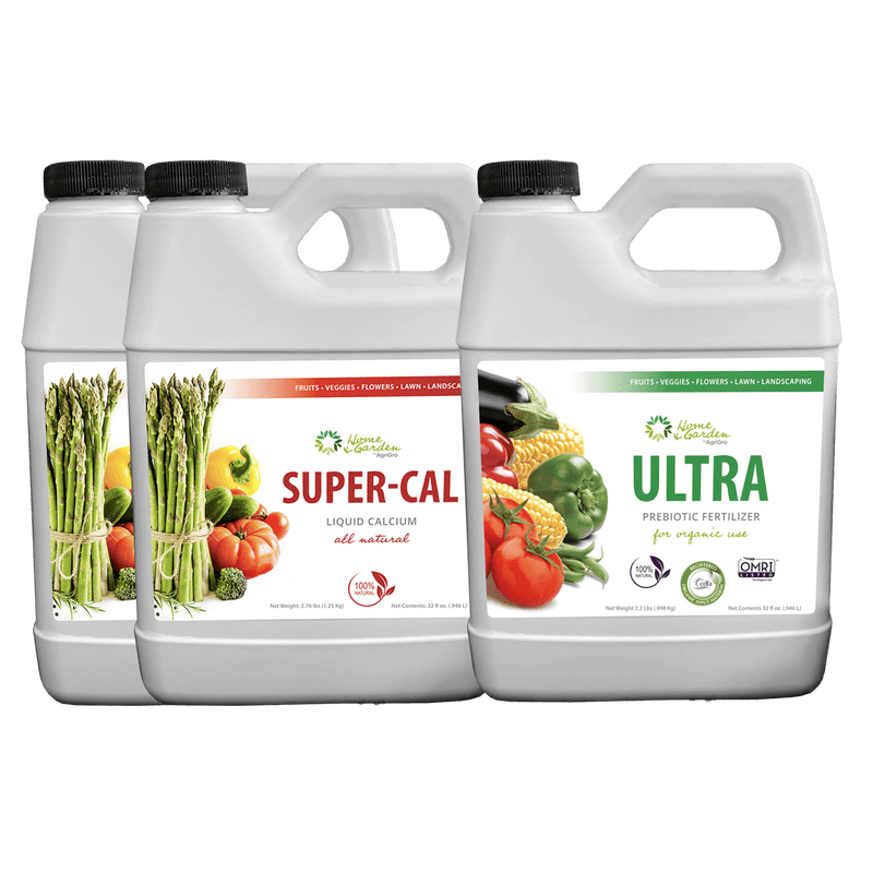 Load image into Gallery viewer, AgriGro Home & Garden Combo Packs featuring Bountiful Harvest®, Ultra®, and SuperCal® for enhanced soil and plant health. — alternate view 4