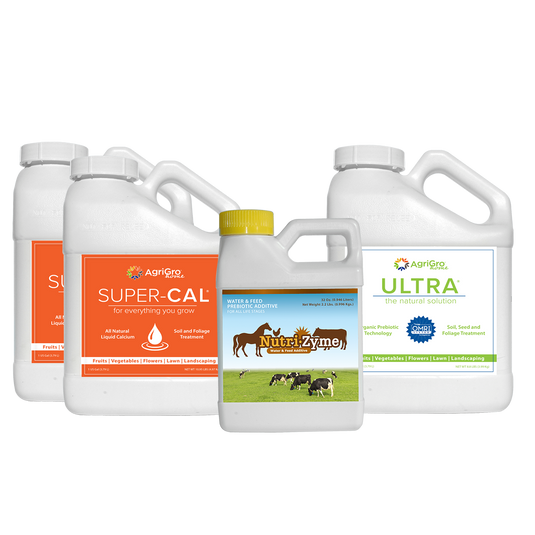 Homestead Combo Ultra® and SuperCal® boost plant growth and soil vitality. Learn about their unique benefits for superior plant and soil health.