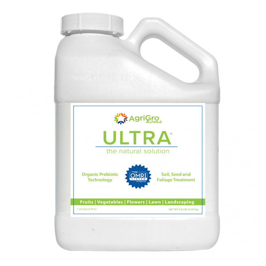 Ultra® operates synergistically with nature, enhancing plant growth and promoting overall plant well-being by invigorating the soil ecosystem